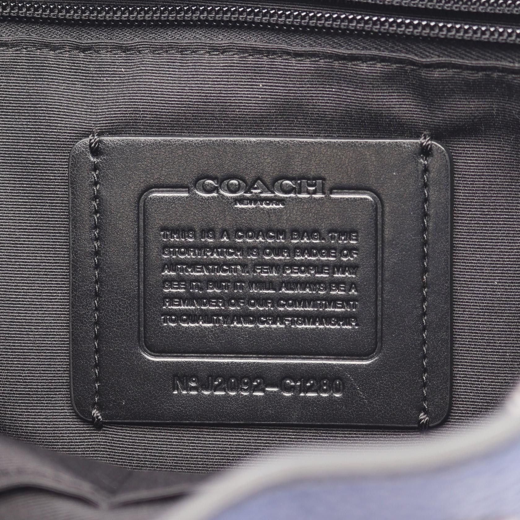 Coach Coach Coach C1280 Leather Backpack Leather Backpack C1280 Size ONE SIZE - 4 Thumbnail