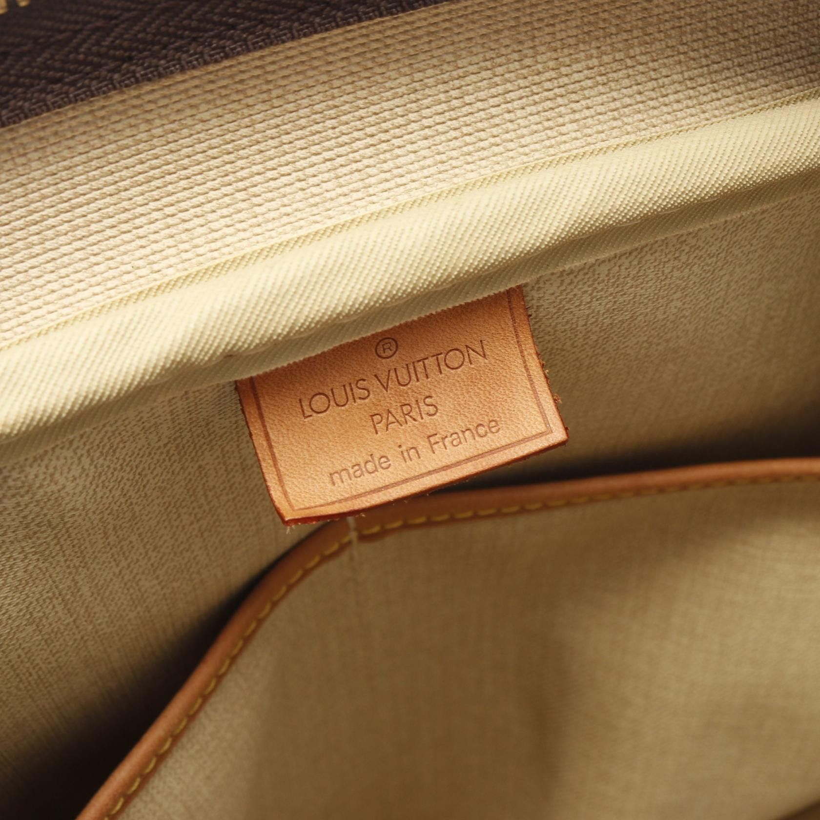 Louis Vuitton Louis Vuitton Louis Vuitton Deauville Monogram Handbag Canvas Vanity Bag M47270 Size ONE SIZE - 4 Thumbnail