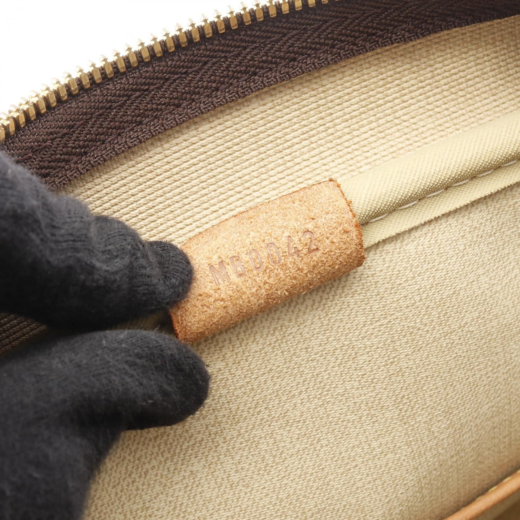 Louis Vuitton Louis Vuitton Louis Vuitton Deauville Monogram Handbag Canvas Vanity Bag M47270 Size ONE SIZE - 5 Thumbnail