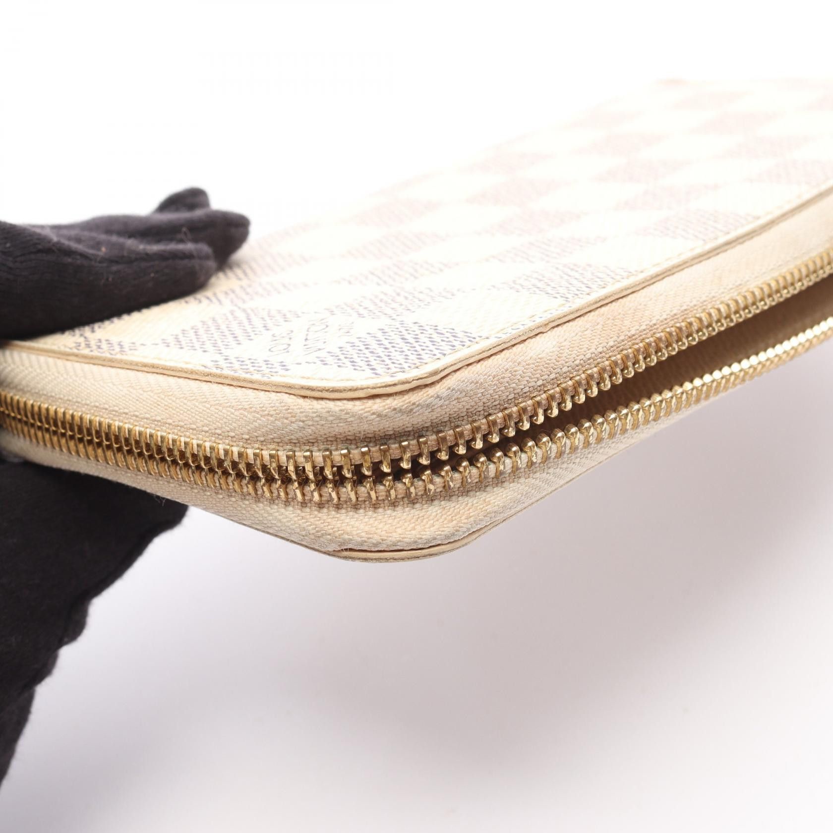 Louis Vuitton Louis Vuitton Louis Vuitton Zippy Wallet Damier Azur Long Wallet Canvas Long Wallet N60019 Size ONE SIZE - 8 Thumbnail