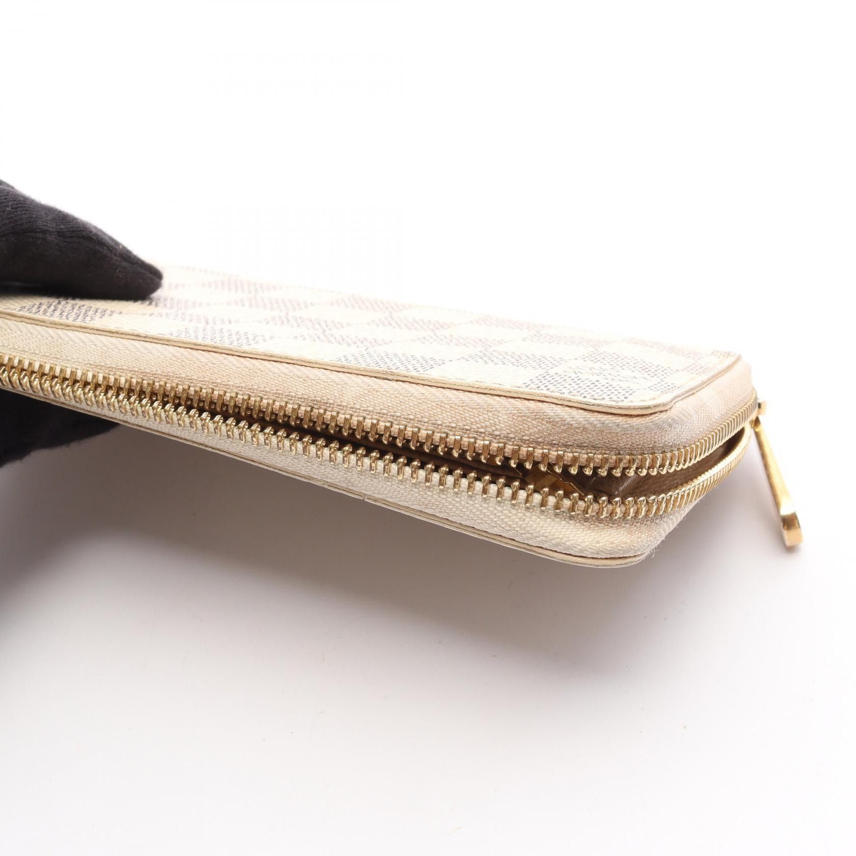 Louis Vuitton Louis Vuitton Louis Vuitton Zippy Wallet Damier Azur Long Wallet Canvas Long Wallet N60019 Size ONE SIZE - 9 Thumbnail