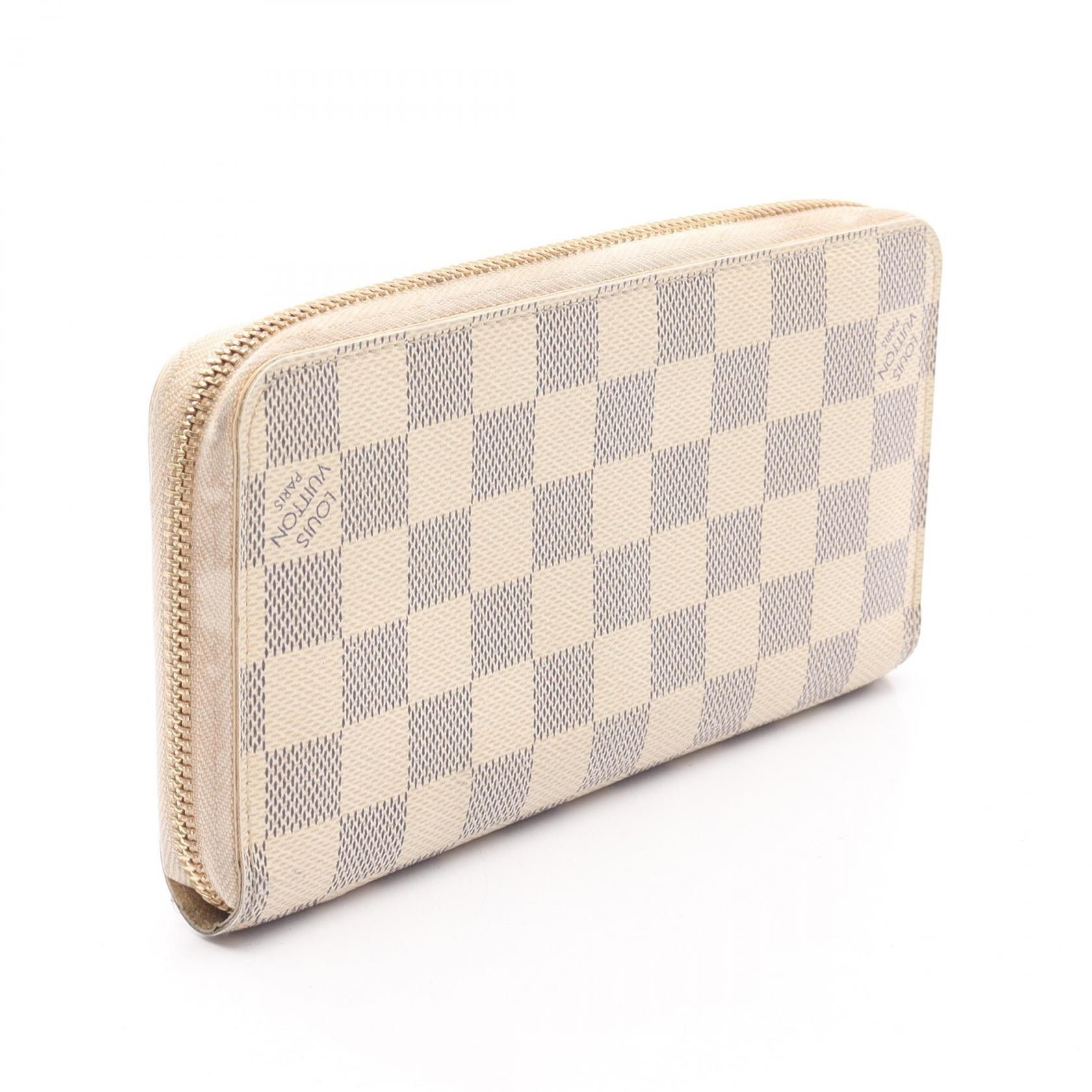 Louis Vuitton Louis Vuitton Louis Vuitton Zippy Wallet Damier Azur Long Wallet Canvas Long Wallet N60019 Size ONE SIZE - 2 Thumbnail