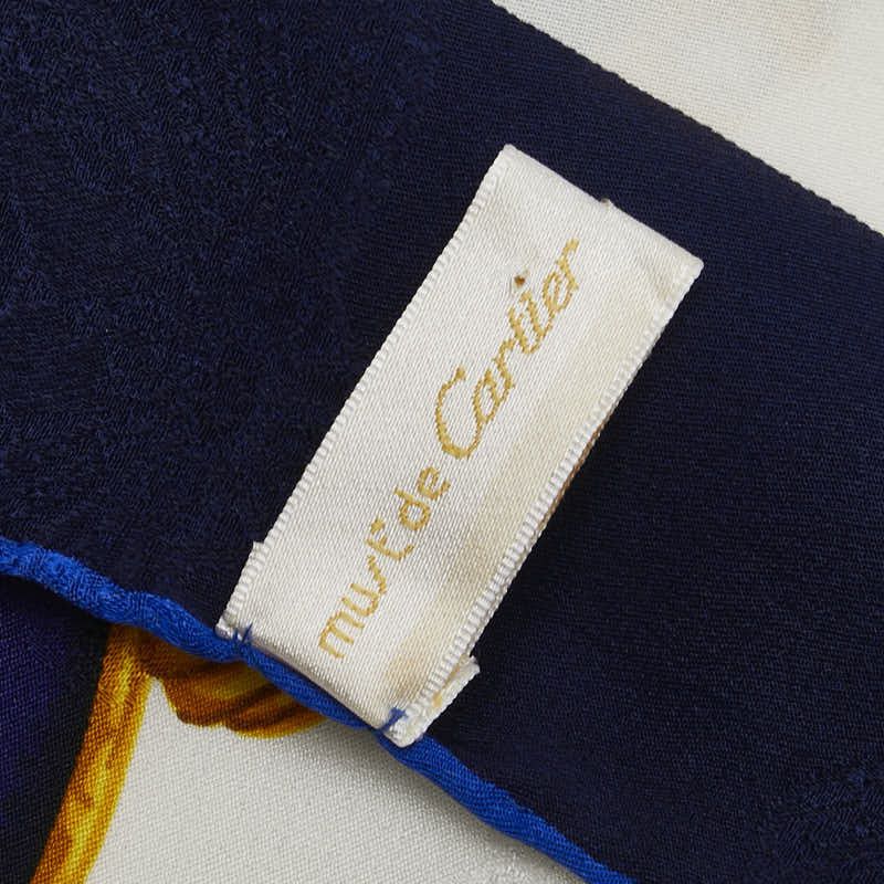 Cartier Cartier Cartier Must de Cartier Panthère Silk Scarf Others Scarf Size ONE SIZE - 6 Thumbnail
