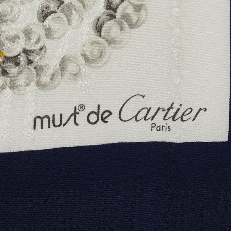 Cartier Cartier Cartier Must de Cartier Panthère Silk Scarf Others Scarf Size ONE SIZE - 5 Thumbnail