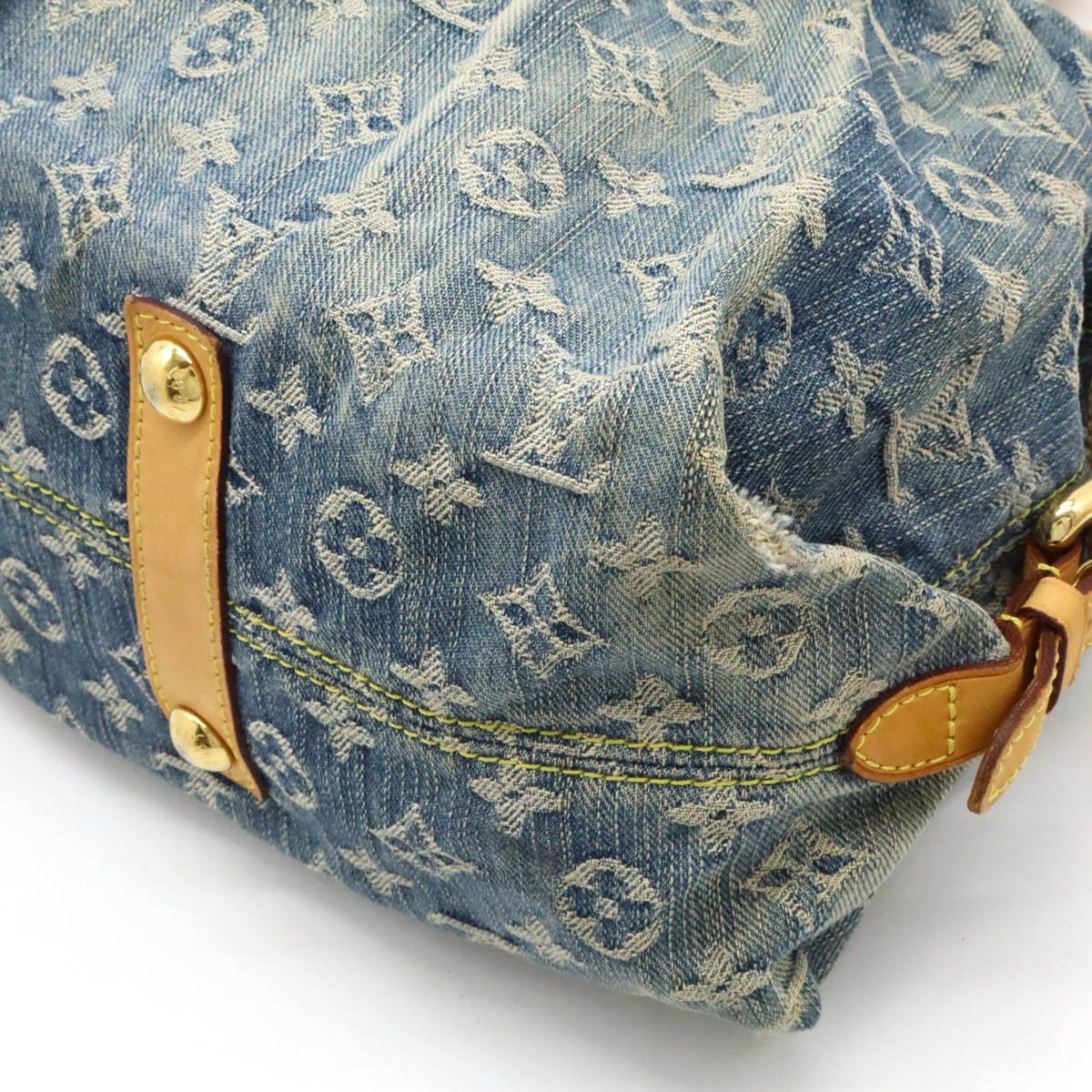 Louis Vuitton Louis Vuitton Louis Vuitton Neo Cabby Monogram Denim 2way Bag Denim Tote Bag M95349 Size ONE SIZE - 3 Thumbnail