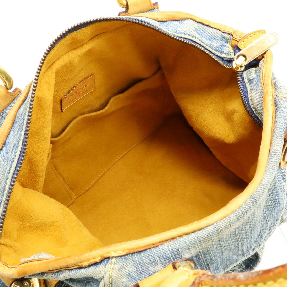 Louis Vuitton Louis Vuitton Louis Vuitton Neo Cabby Monogram Denim 2way Bag Denim Tote Bag M95349 Size ONE SIZE - 5 Thumbnail