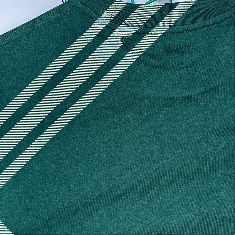 Burberry Burberry Green Plaid Print Short Sleeve T-Shirt 0079 Size US L / EU 52-54 / 3 - 4 Thumbnail