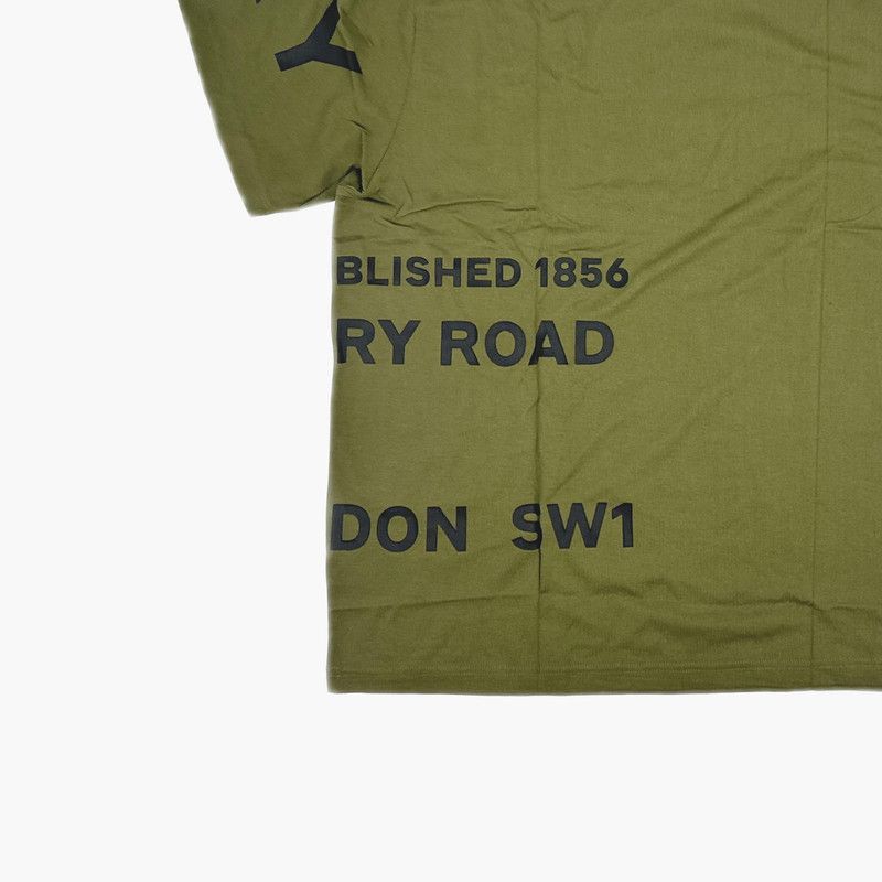 Burberry Burberry FW22 Green Letter Print T-shirt 0079 Size US L / EU 52-54 / 3 - 6 Thumbnail