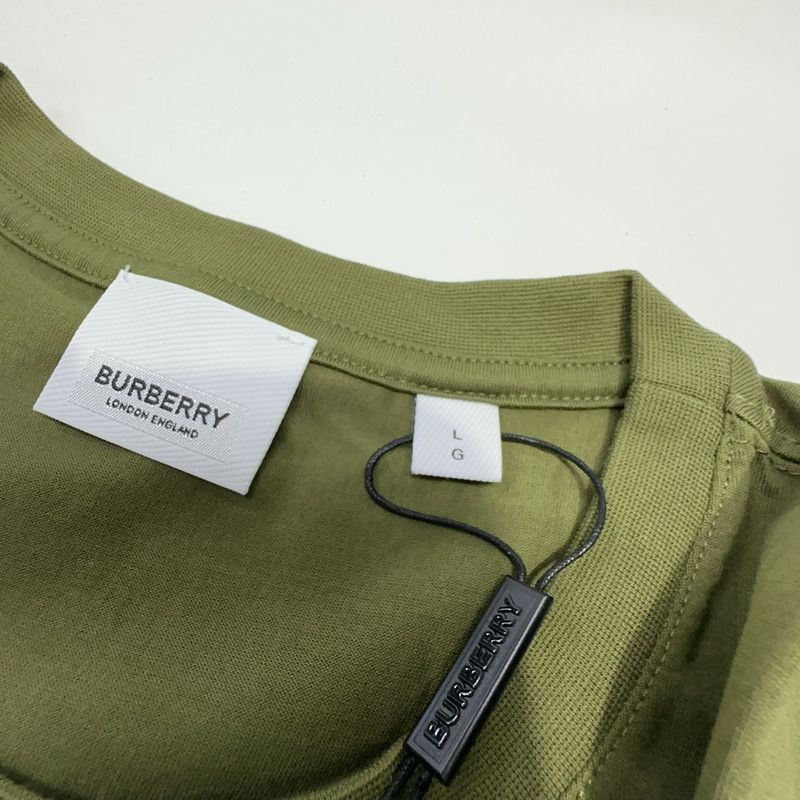 Burberry Burberry FW22 Green Letter Print T-shirt 0079 Size US L / EU 52-54 / 3 - 4 Thumbnail