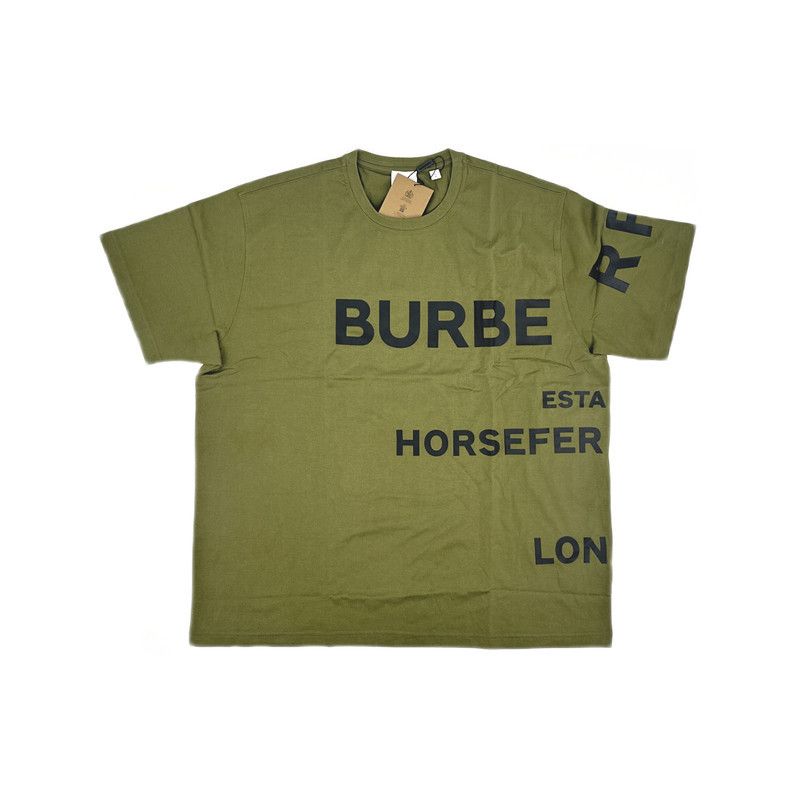 Burberry Burberry FW22 Green Letter Print T-shirt 0079 Size US L / EU 52-54 / 3 - 12 Thumbnail