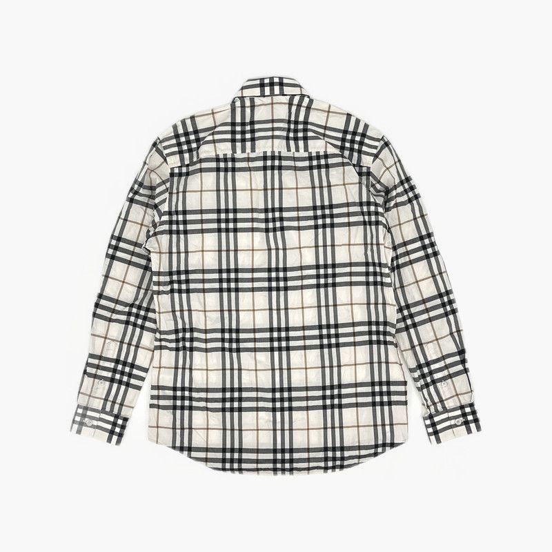 Burberry Burberry Plaid Button-Up Long Sleeve Shirt 0079 Size US M / EU 48-50 / 2 - 3 Thumbnail