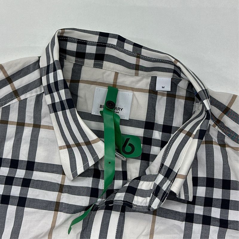 Burberry Burberry Plaid Button-Up Long Sleeve Shirt 0079 Size US M / EU 48-50 / 2 - 5 Thumbnail