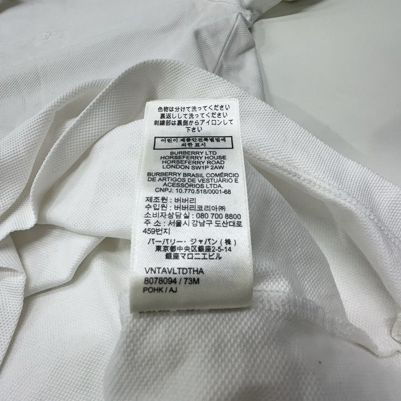 Burberry Burberry Casual Short Sleeve Polo Shirt 0079 Size US XL / EU 56 / 4 - 4 Thumbnail