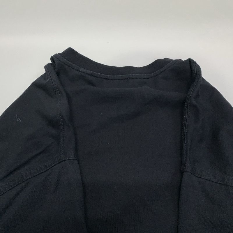Burberry Burberry Black Cotton Loose Fit T-Shirt 0079 Size US M / EU 48-50 / 2 - 2 Thumbnail