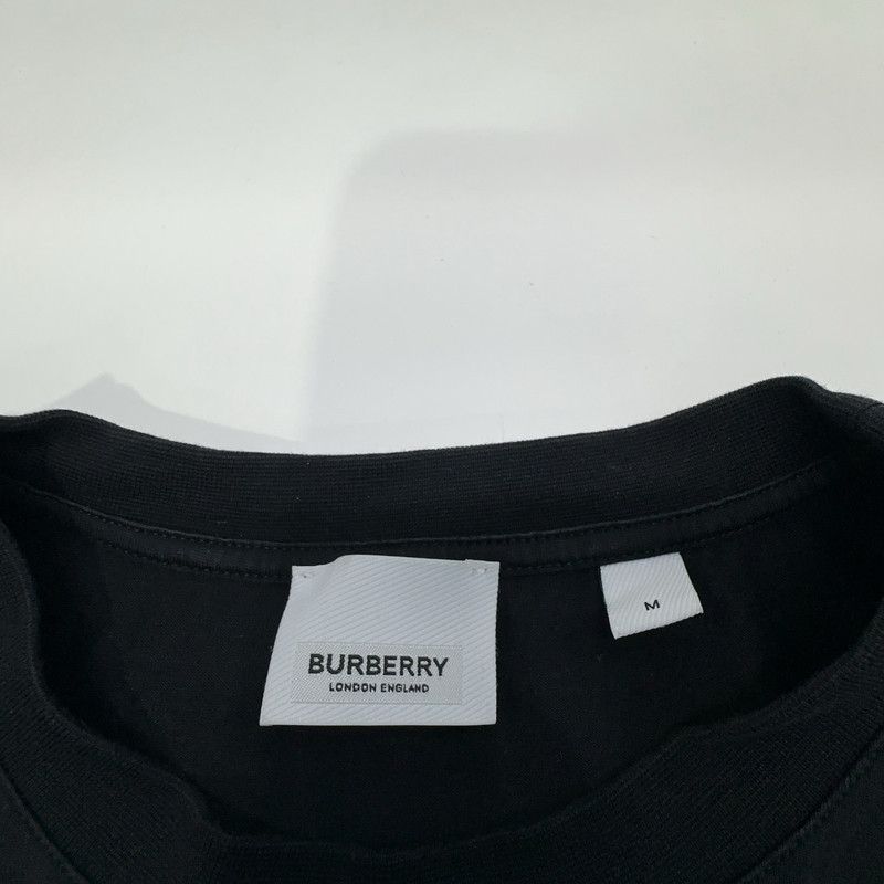 Burberry Burberry Black Cotton Loose Fit T-Shirt 0079 Size US M / EU 48-50 / 2 - 5 Thumbnail