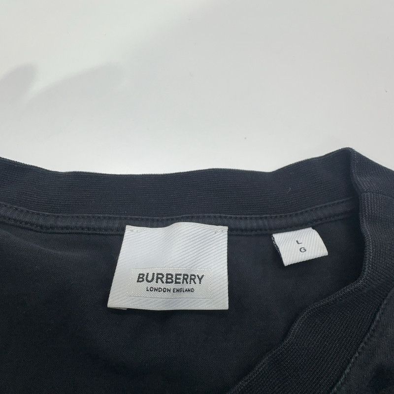 Burberry Burberry Graphic Print Cotton Black T-Shirt 0079 Size US L / EU 52-54 / 3 - 5 Thumbnail