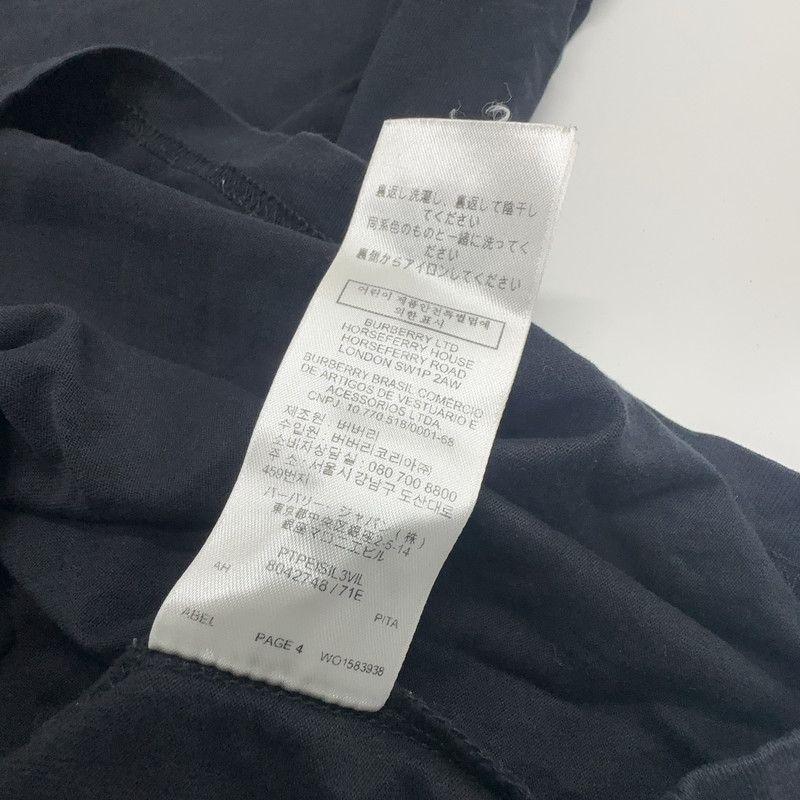 Burberry Burberry Graphic Print Cotton Black T-Shirt 0079 Size US L / EU 52-54 / 3 - 9 Thumbnail