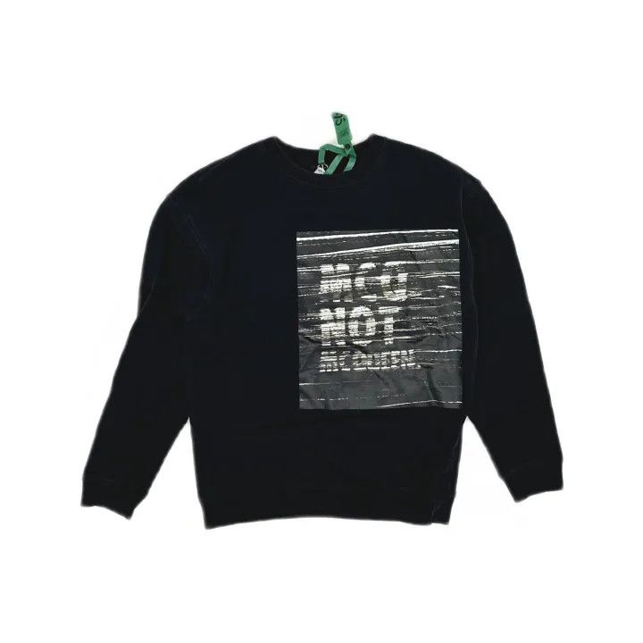 Alexander McQueen Alexander McQueen Black Graphic Sweatshirt 0079 Size US S / EU 44-46 / 1 - 2 Thumbnail