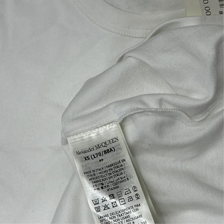 Alexander McQueen Alexander McQueen White Short Sleeve T-Shirt 0079 Size US XS / EU 42 / 0 - 3 Thumbnail