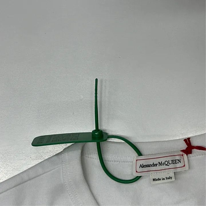 Alexander McQueen Alexander McQueen White Short Sleeve T-Shirt 0079 Size US XS / EU 42 / 0 - 2 Thumbnail