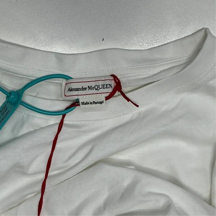 Alexander McQueen Alexander McQueen SS23 Logo T-Shirt for Men 0079 Size US XXL / EU 58 / 5 - 5 Thumbnail