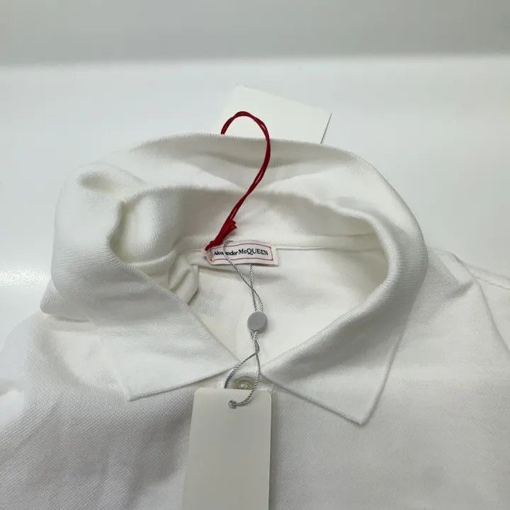 Alexander McQueen Alexander McQueen FW21 Letter Print Short Sleeve Polo 0079 Size US XS / EU 42 / 0 - 9 Thumbnail