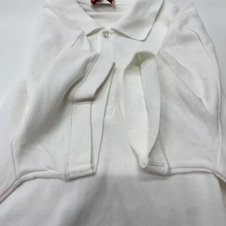 Alexander McQueen Alexander McQueen FW21 Letter Print Short Sleeve Polo 0079 Size US XS / EU 42 / 0 - 10 Thumbnail