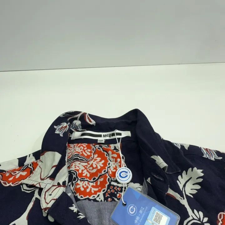 Alexander McQueen Alexander McQueen Floral Long Sleeve Shirt 0079 Size US M / EU 48-50 / 2 - 7 Thumbnail