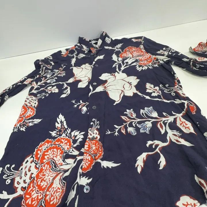 Alexander McQueen Alexander McQueen Floral Long Sleeve Shirt 0079 Size US M / EU 48-50 / 2 - 8 Thumbnail