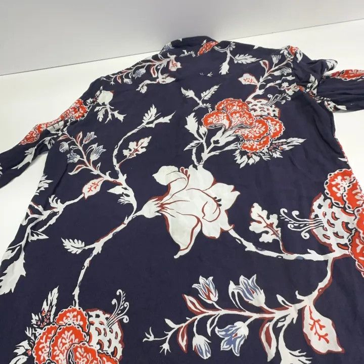 Alexander McQueen Alexander McQueen Floral Long Sleeve Shirt 0079 Size US M / EU 48-50 / 2 - 13 Thumbnail