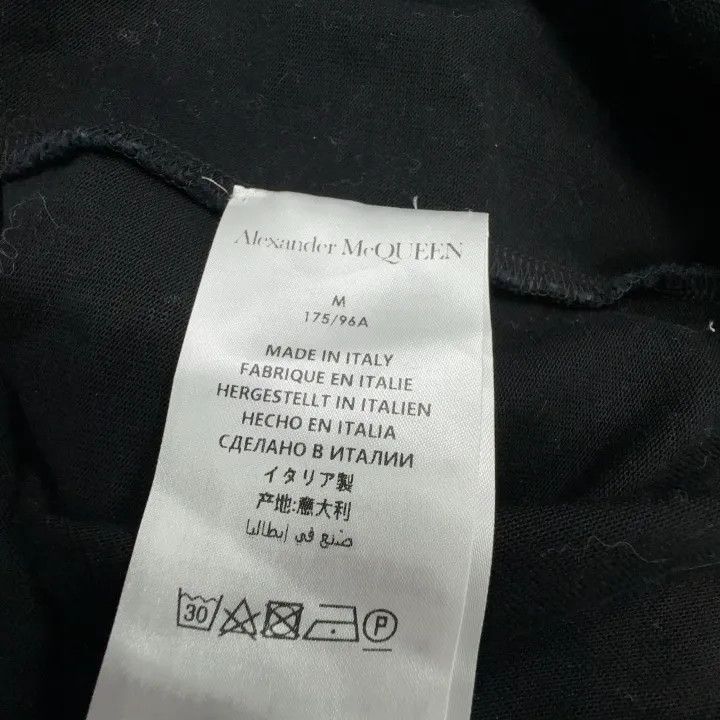Alexander McQueen Alexander McQueen Skull Print Crew Neck T-Shirt 0079 Size US M / EU 48-50 / 2 - 4 Thumbnail