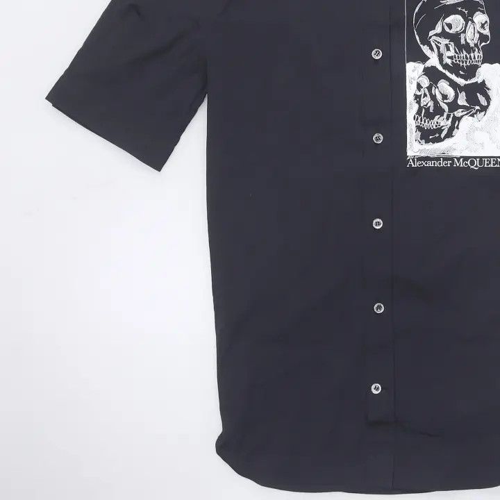 Alexander McQueen Alexander McQueen Skull Print Short Sleeve Shirt 0079 Size US M / EU 48-50 / 2 - 4 Thumbnail