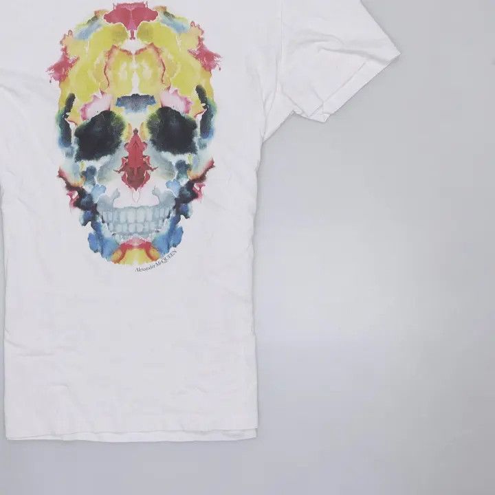 Alexander McQueen Alexander McQueen Colorful Skull Print T-Shirt 0079 Size US L / EU 52-54 / 3 - 5 Thumbnail