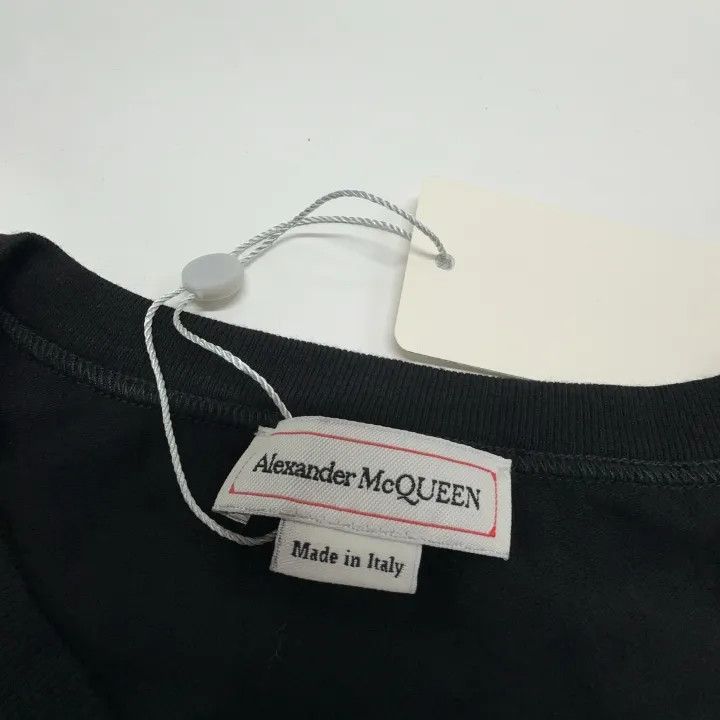 Alexander McQueen Alexander McQueen Skull Embroidered Short Sleeve T-Shirt 0079 Size US M / EU 48-50 / 2 - 6 Thumbnail