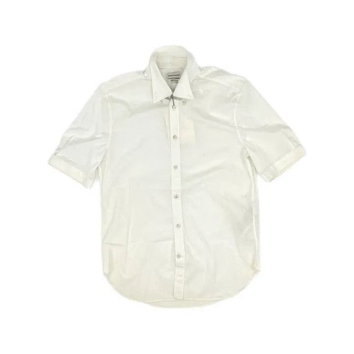 Alexander McQueen Alexander McQueen SS22 White Short Sleeve Shirt 0079 Size US L / EU 52-54 / 3 - 2 Thumbnail