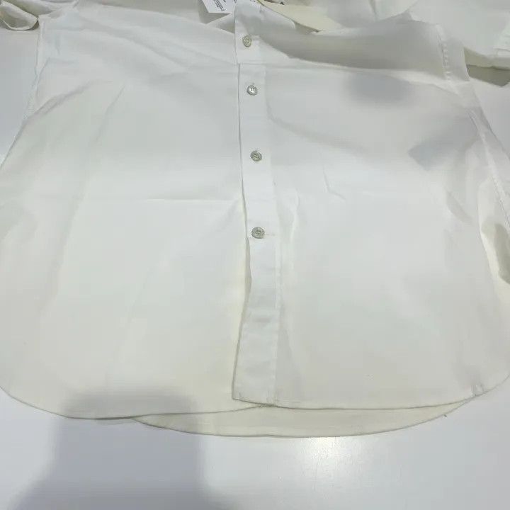 Alexander McQueen Alexander McQueen SS22 White Short Sleeve Shirt 0079 Size US L / EU 52-54 / 3 - 12 Thumbnail