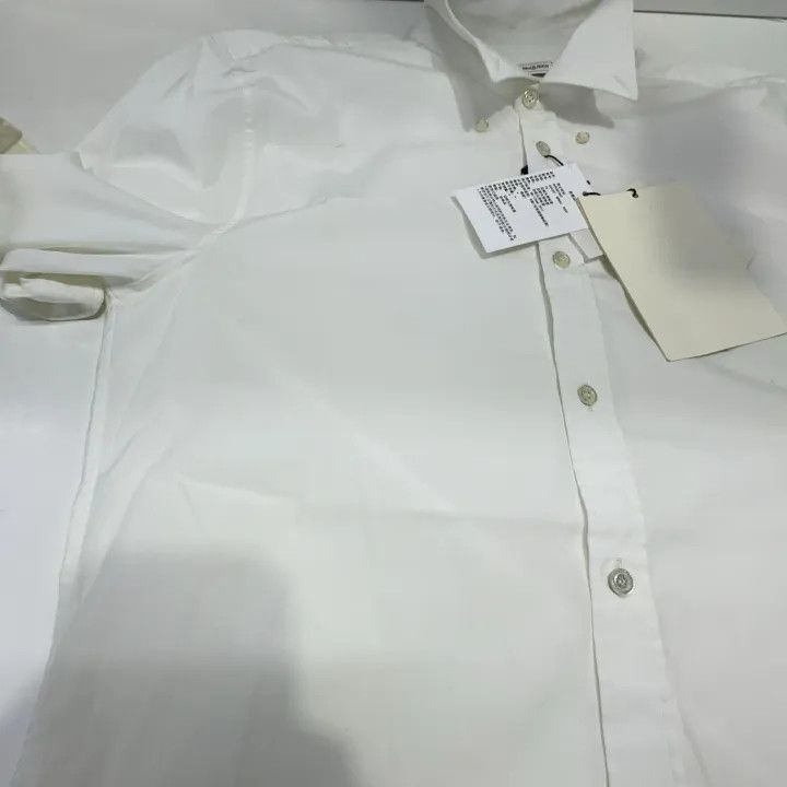 Alexander McQueen Alexander McQueen SS22 White Short Sleeve Shirt 0079 Size US L / EU 52-54 / 3 - 10 Thumbnail