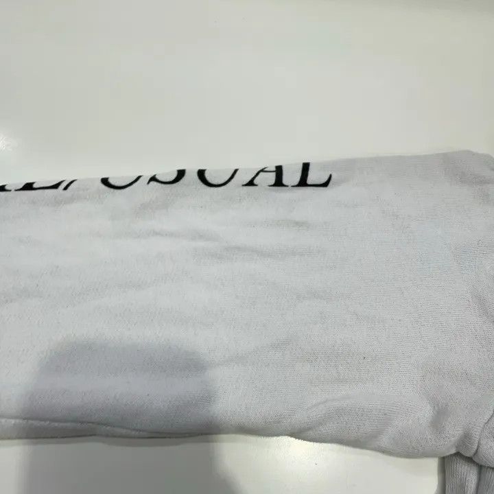 Alexander McQueen Alexander McQueen White Printed Sweatshirt for Men 0079 Size US XL / EU 56 / 4 - 8 Thumbnail