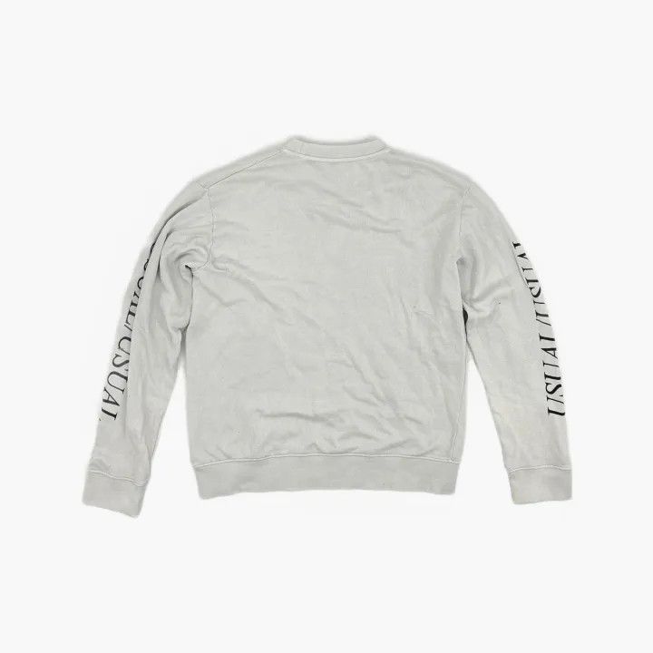 Alexander McQueen Alexander McQueen White Printed Sweatshirt for Men 0079 Size US XL / EU 56 / 4 - 3 Thumbnail