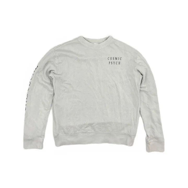 Alexander McQueen Alexander McQueen White Printed Sweatshirt for Men 0079 Size US XL / EU 56 / 4 - 2 Thumbnail