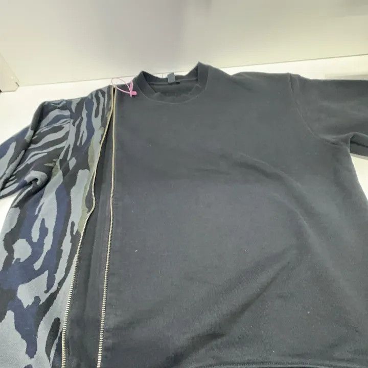 Alexander McQueen Alexander McQueen Casual Color-Block Long Sleeve Sweatshirt 0079 Size US L / EU 52-54 / 3 - 8 Thumbnail