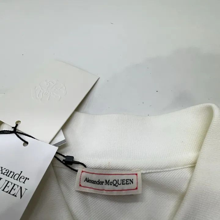 Alexander McQueen Alexander McQueen Letter Print Short Sleeve Polo 0079 Size US S / EU 44-46 / 1 - 7 Thumbnail