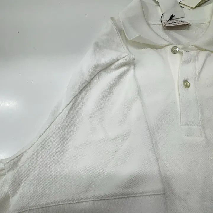 Alexander McQueen Alexander McQueen Letter Print Short Sleeve Polo 0079 Size US S / EU 44-46 / 1 - 10 Thumbnail