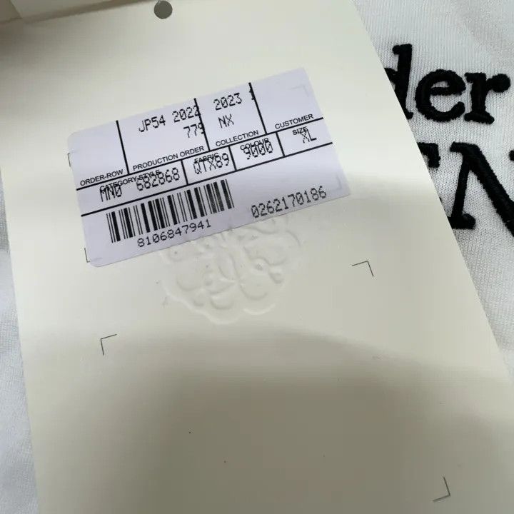 Alexander McQueen Alexander McQueen SS22 White Logo Print T-Shirt 0079 Size US XL / EU 56 / 4 - 4 Thumbnail