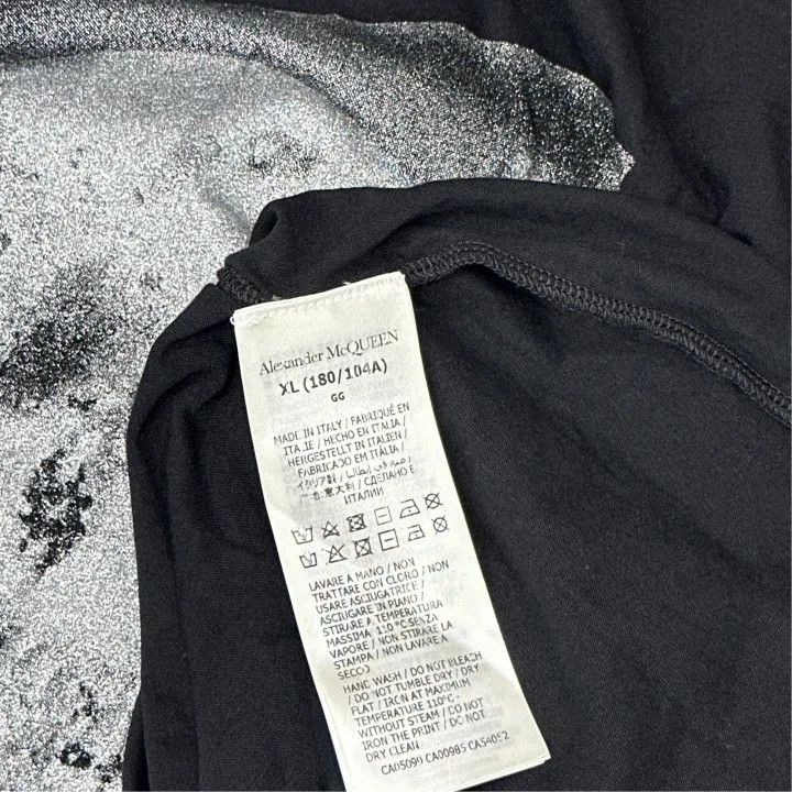 Alexander McQueen Alexander McQueen Moon Print Short Sleeve T-Shirt 0079 Size US XL / EU 56 / 4 - 3 Thumbnail