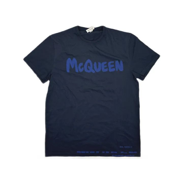 Alexander McQueen Alexander McQueen Logo Print Short Sleeve T-Shirt 0079 Size US S / EU 44-46 / 1 - 2 Thumbnail