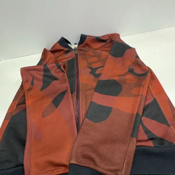 Alexander McQueen Alexander McQueen Red Patterned Baseball Jacket 0079 Size US L / EU 52-54 / 3 - 10 Thumbnail