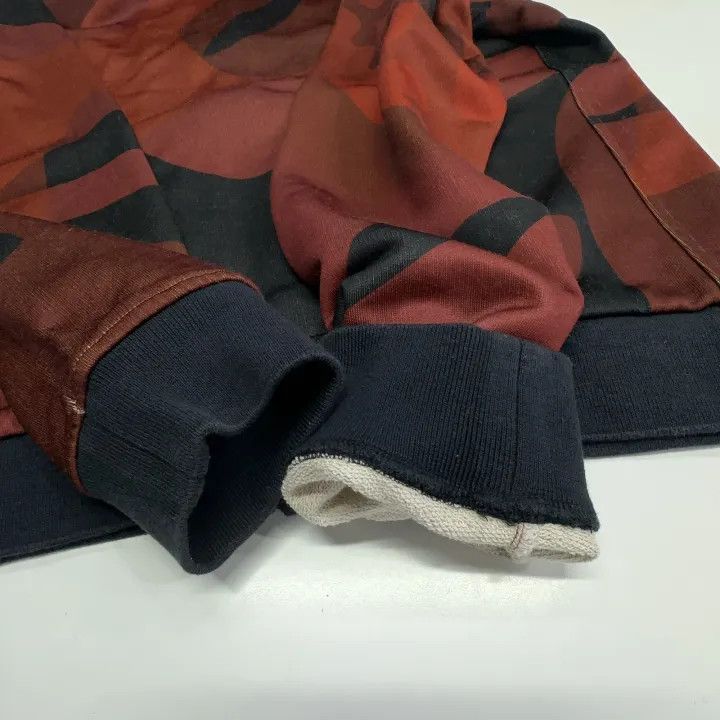 Alexander McQueen Alexander McQueen Red Patterned Baseball Jacket 0079 Size US L / EU 52-54 / 3 - 12 Thumbnail