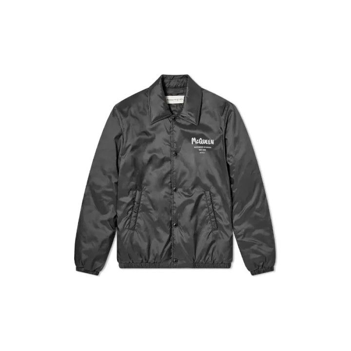 Alexander McQueen Alexander McQueen Graffiti Logo Casual Jacket 0079 Size US L / EU 52-54 / 3 - 2 Thumbnail