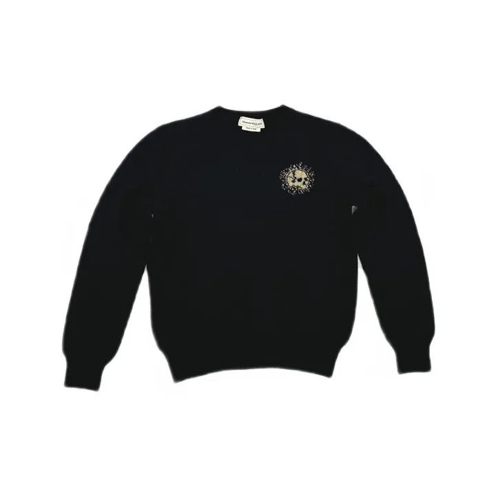 Alexander McQueen Alexander McQueen Mini Skull Sweater for Men 0079 Size US M / EU 48-50 / 2 - 2 Thumbnail